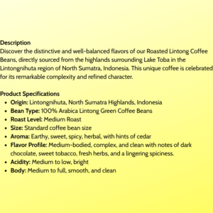 Indonesia Lintong Grade 1 - Image 10